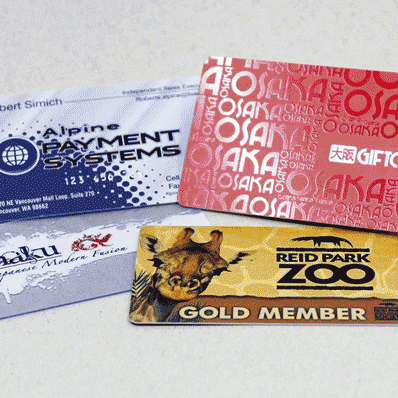 New Product Alert! Plastic Cards With All The Extras!
