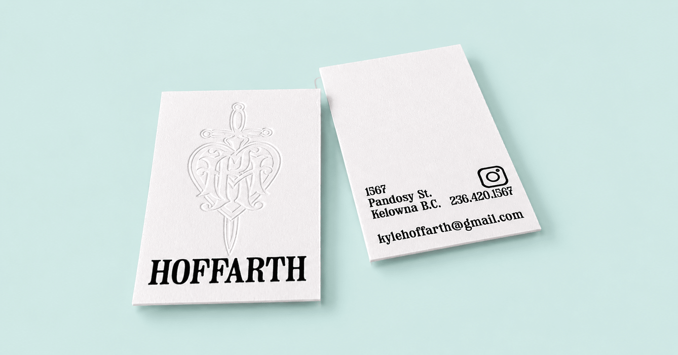 Uncoated Business Cards 32pt - Clubcard Printing USA