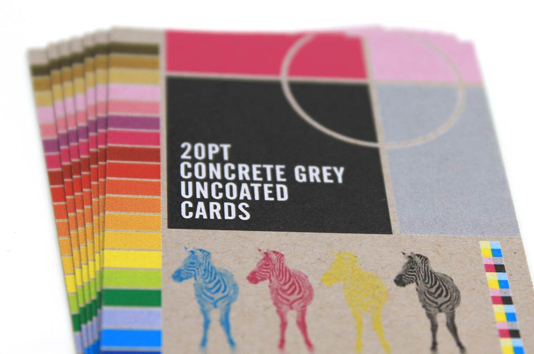 Concrete Grey Bookmarks 20pt