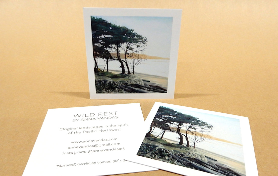 Soft Touch Laminated Small Cards 20pt