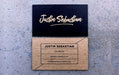 24PT brown chipboard business card printing for Justin Sebastian| Clubcard Printing USA 