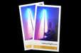 Business cards for Mokuzen Lights on 16pt coated stock | Clubcard Printing USA