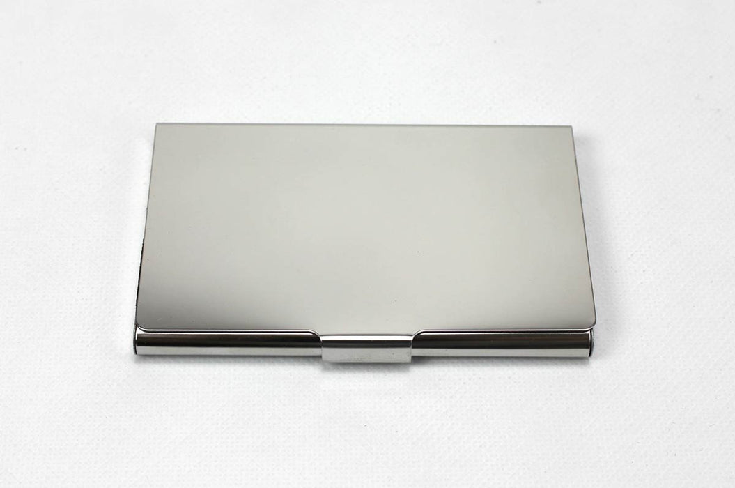 stainless steel business card holder case